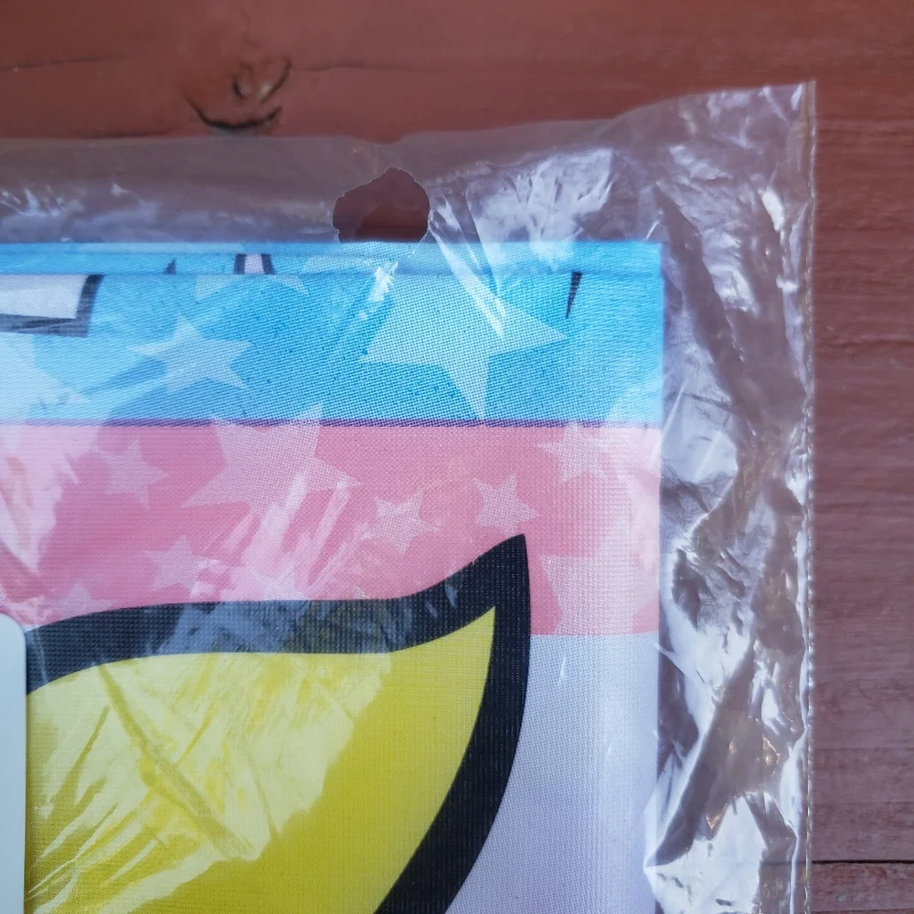 1999 DesignWare THE POWDERPUFF GIRLS Plastic Tablecover 54in x 96in